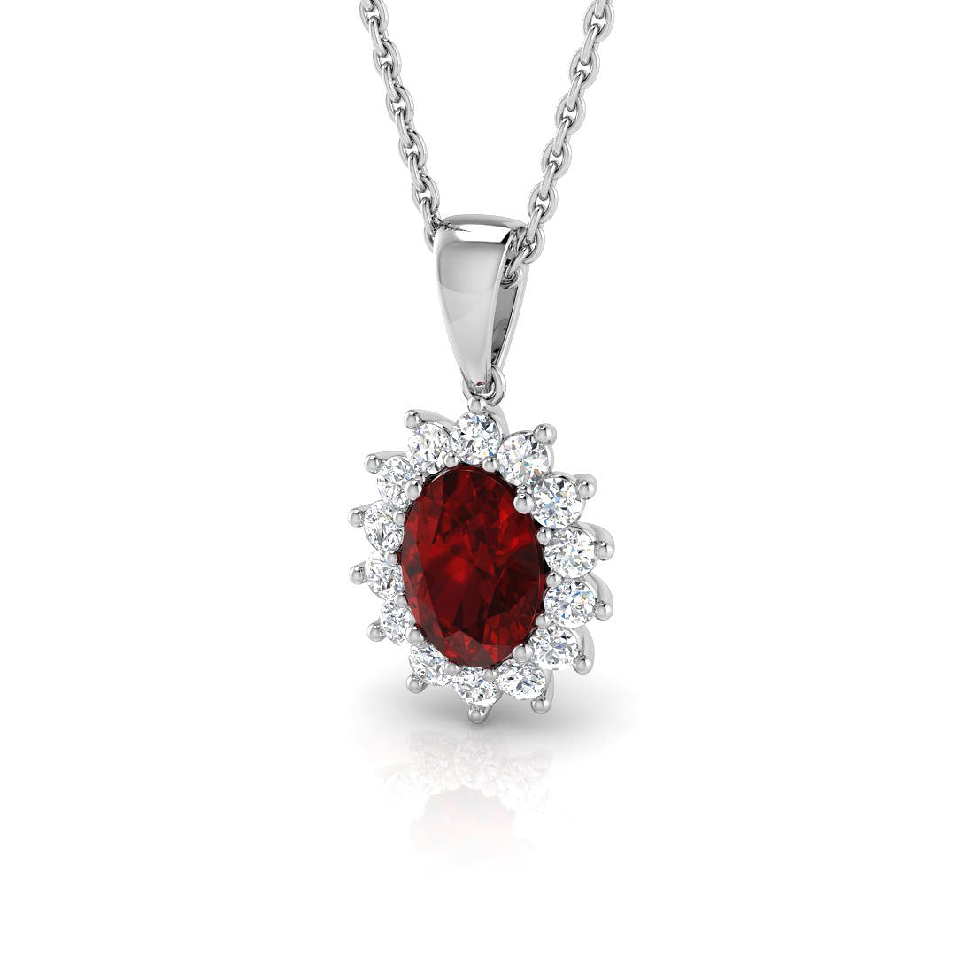 SP4388 — Pendant - 18k White Gold