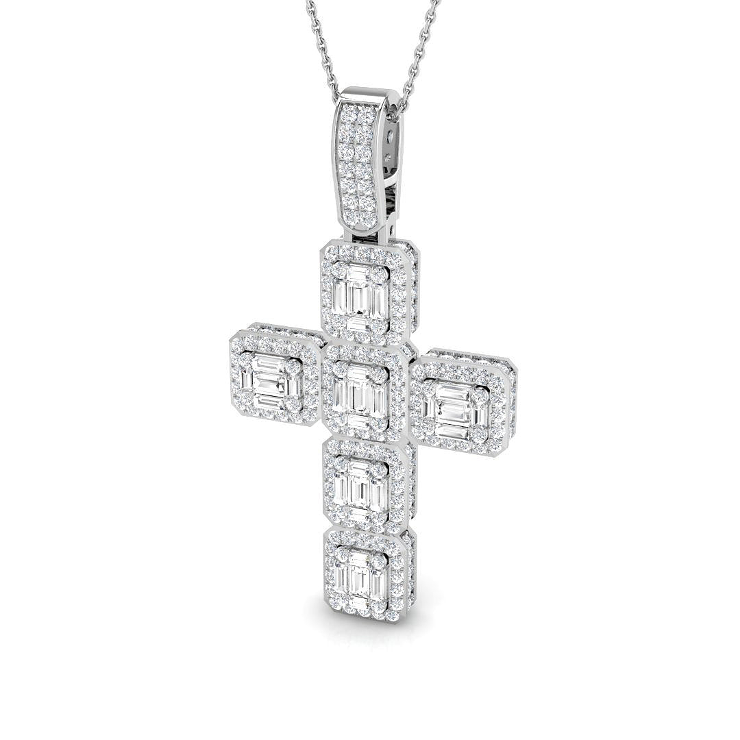 SP4417 — Cross - 9k White Gold