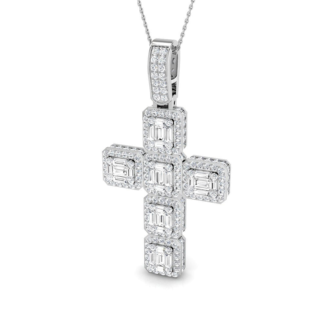 SP4420 — Cross - 9k White Gold