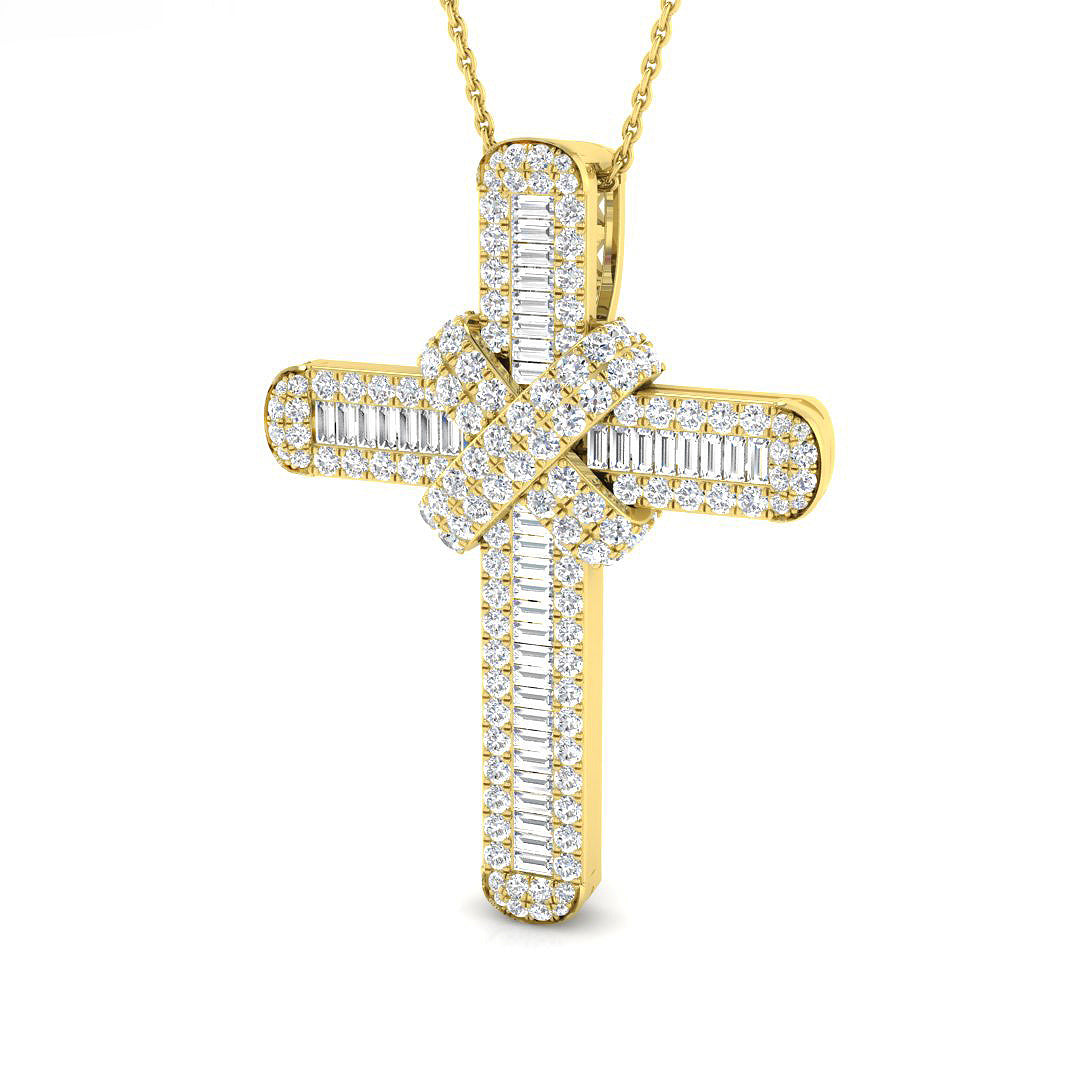 SP4435 — Cross - 9k Yellow Gold