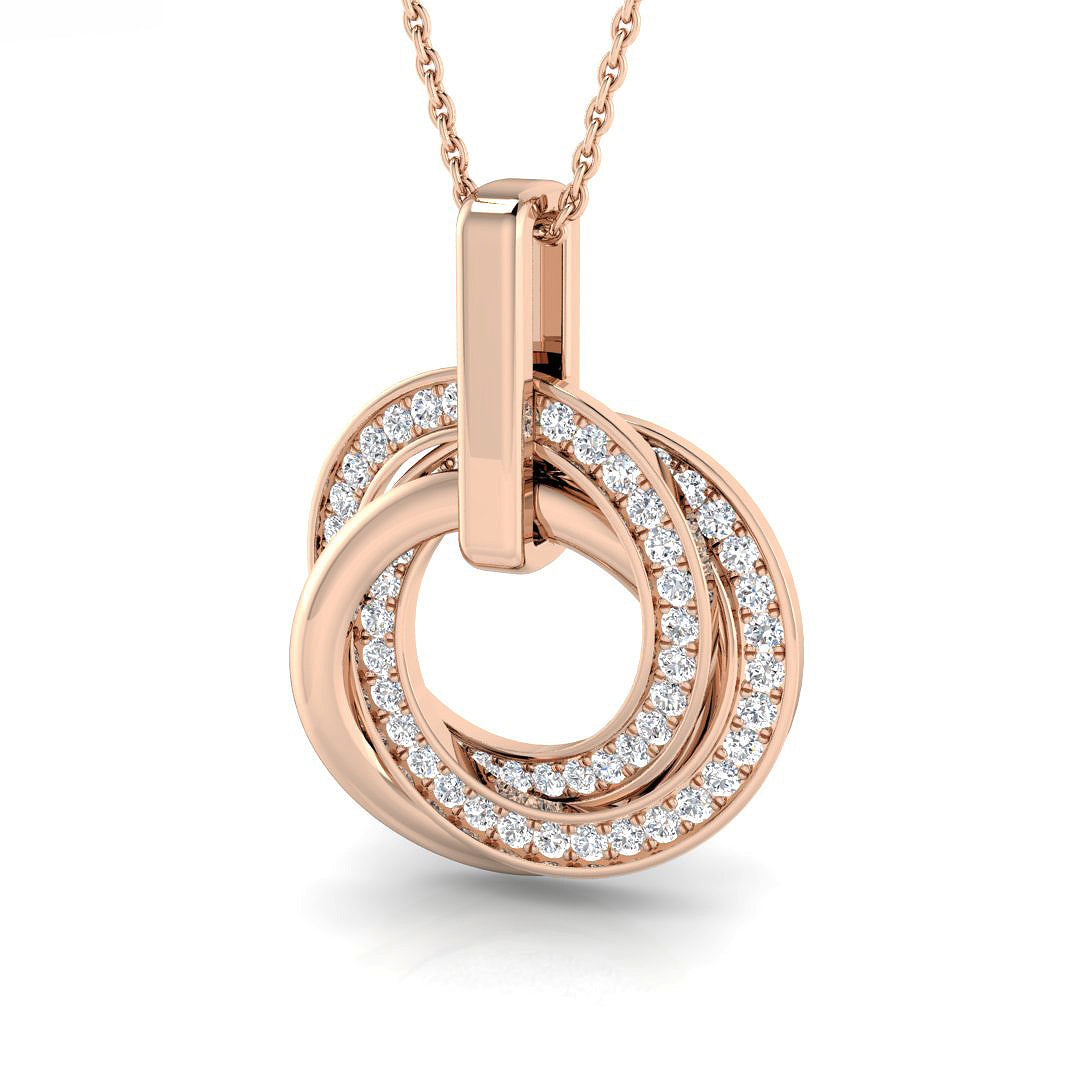 SP4438 — Pendant - 9k Rose Gold