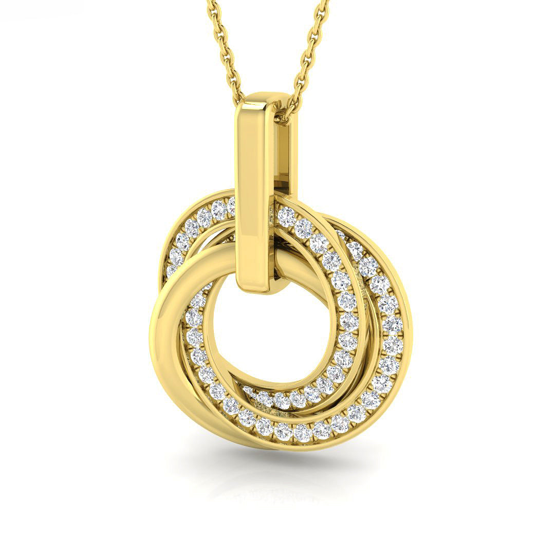 SP4438 — Pendant - 9k Yellow Gold