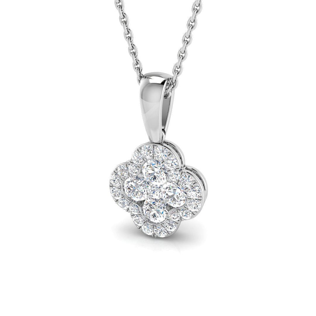 SP4443A — Pendant - 9k White Gold
