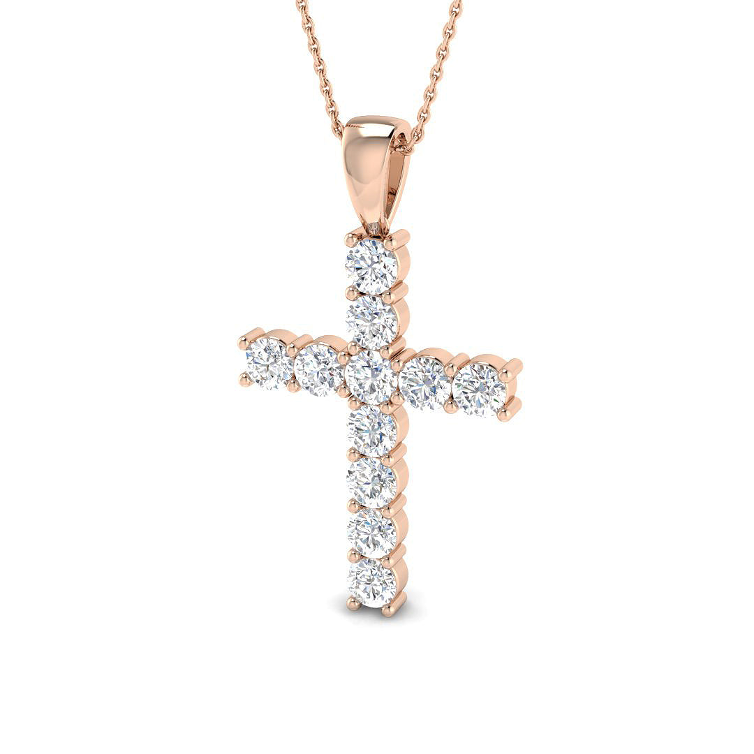 SP4445 — Cross - 9k Rose Gold