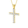 SP4445 — Cross - 9k Yellow Gold