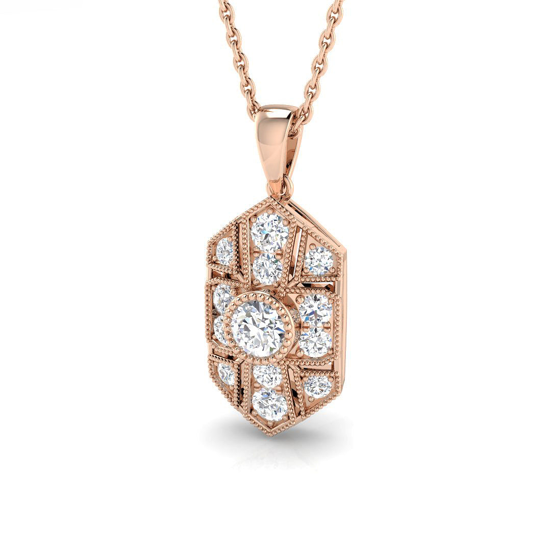 SP4452 — Pendant - 9k Rose Gold