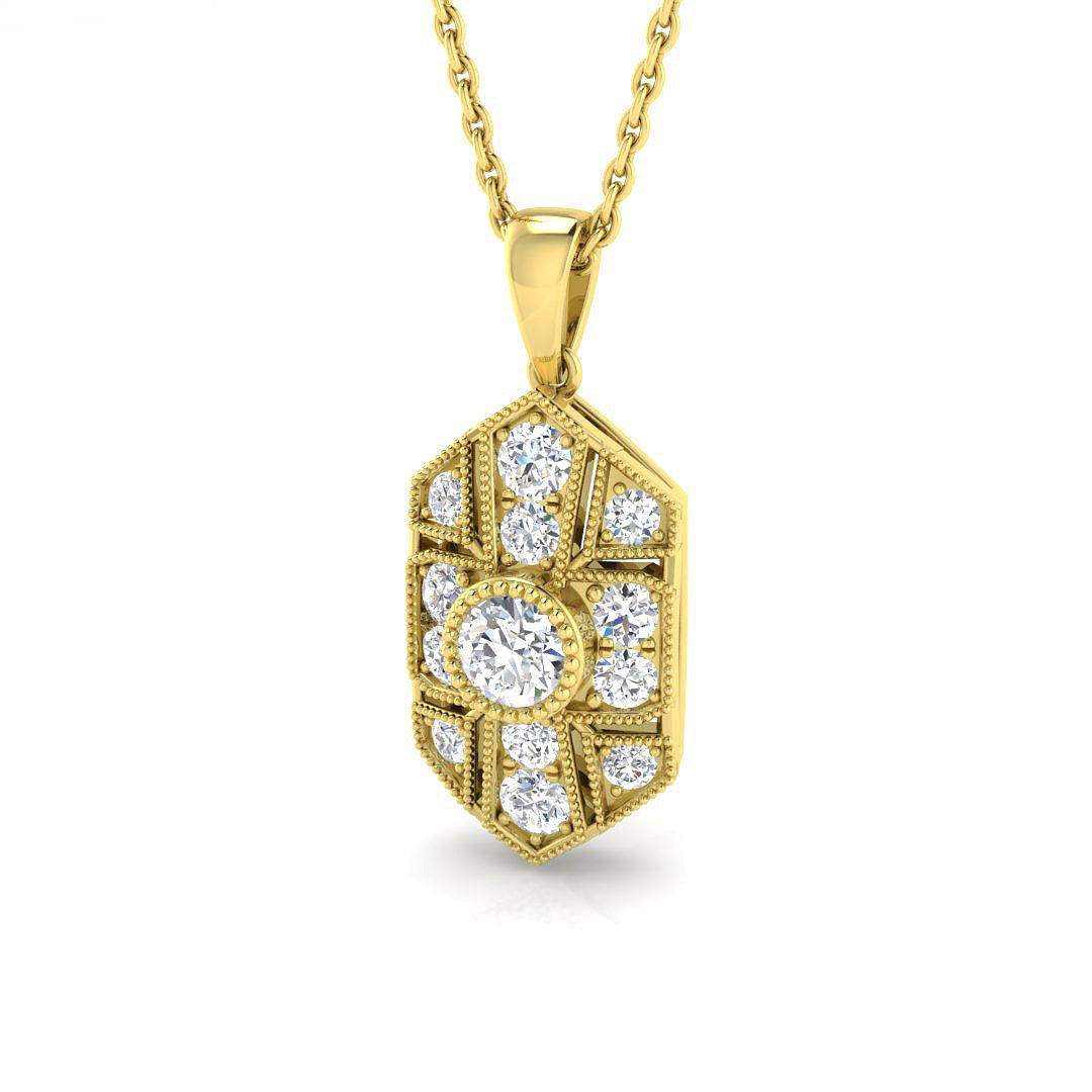 SP4452 — Pendant - 9k Yellow Gold