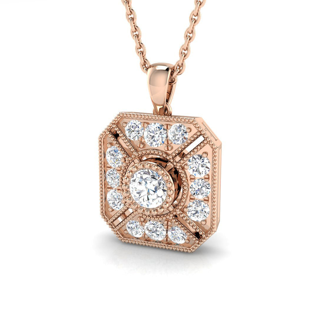 SP4453 — Pendant - 9k Rose Gold