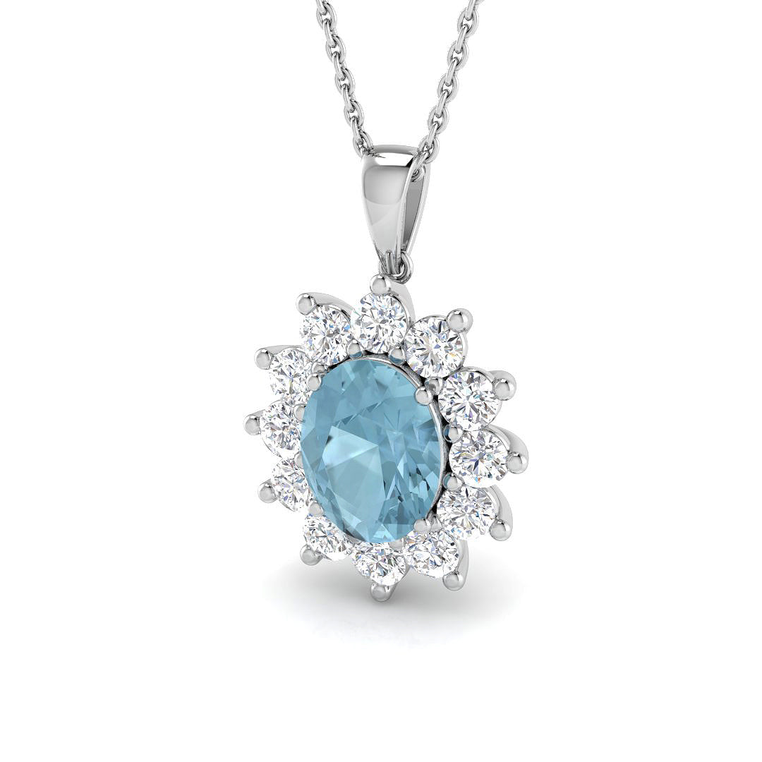 SP4460 — Pendant - 9k White Gold