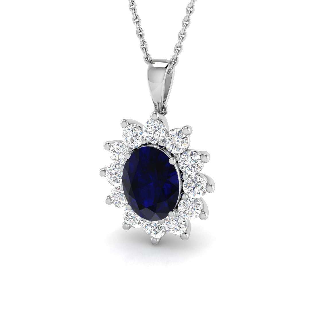 SP4460 — Pendant - 9k White Gold