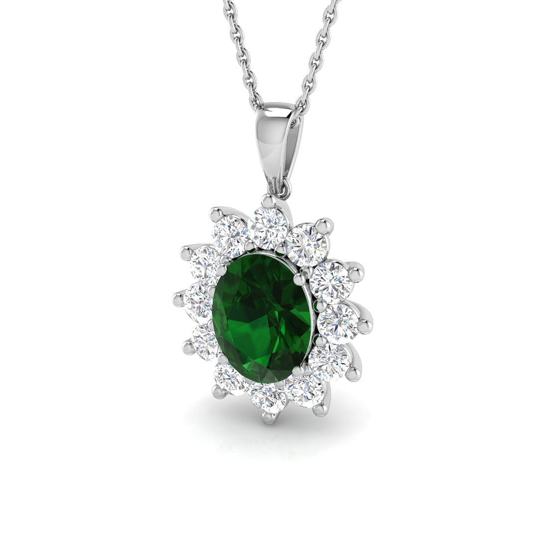 SP4744 — Pendant - 9k White Gold