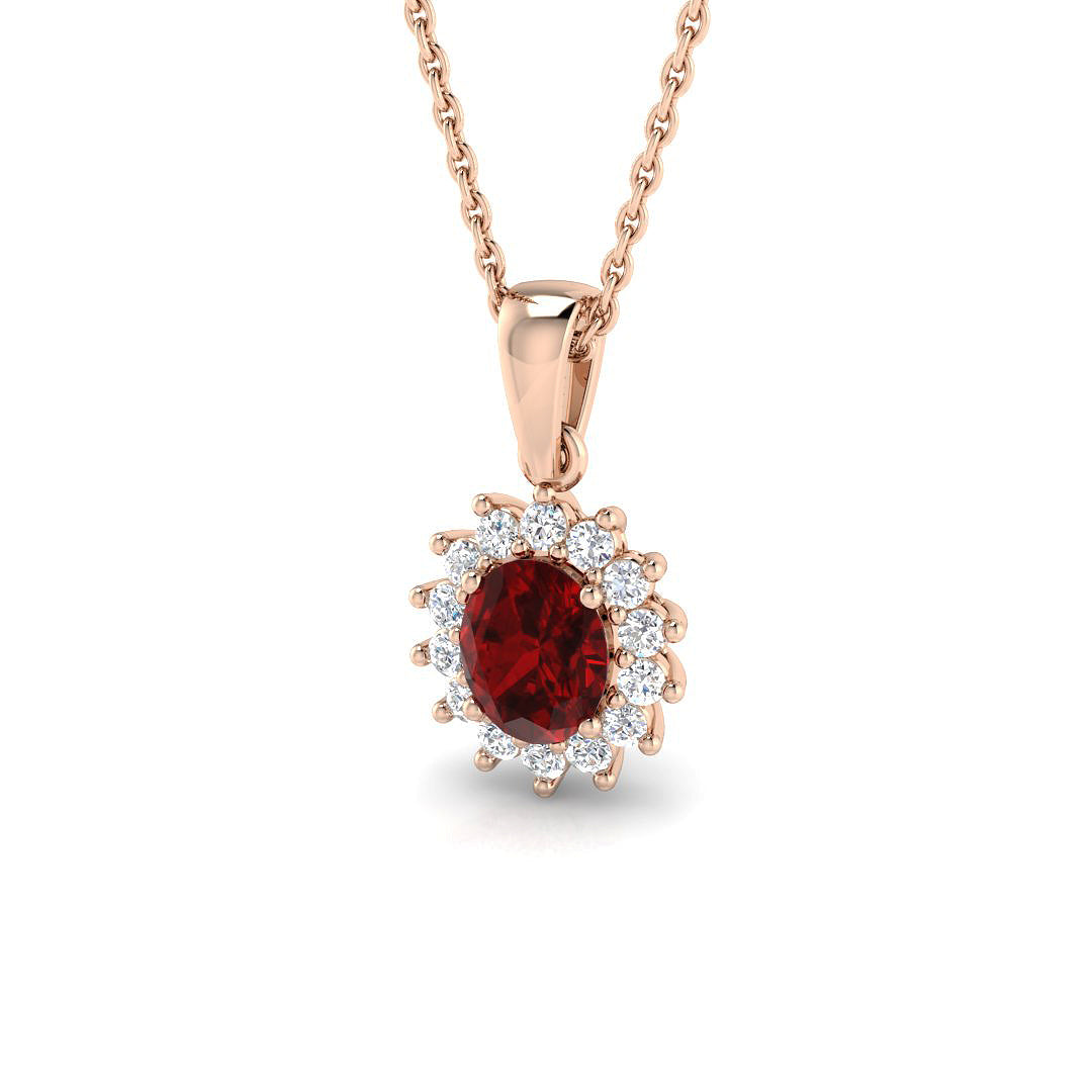 SP4486 — Pendant - 9k Rose Gold