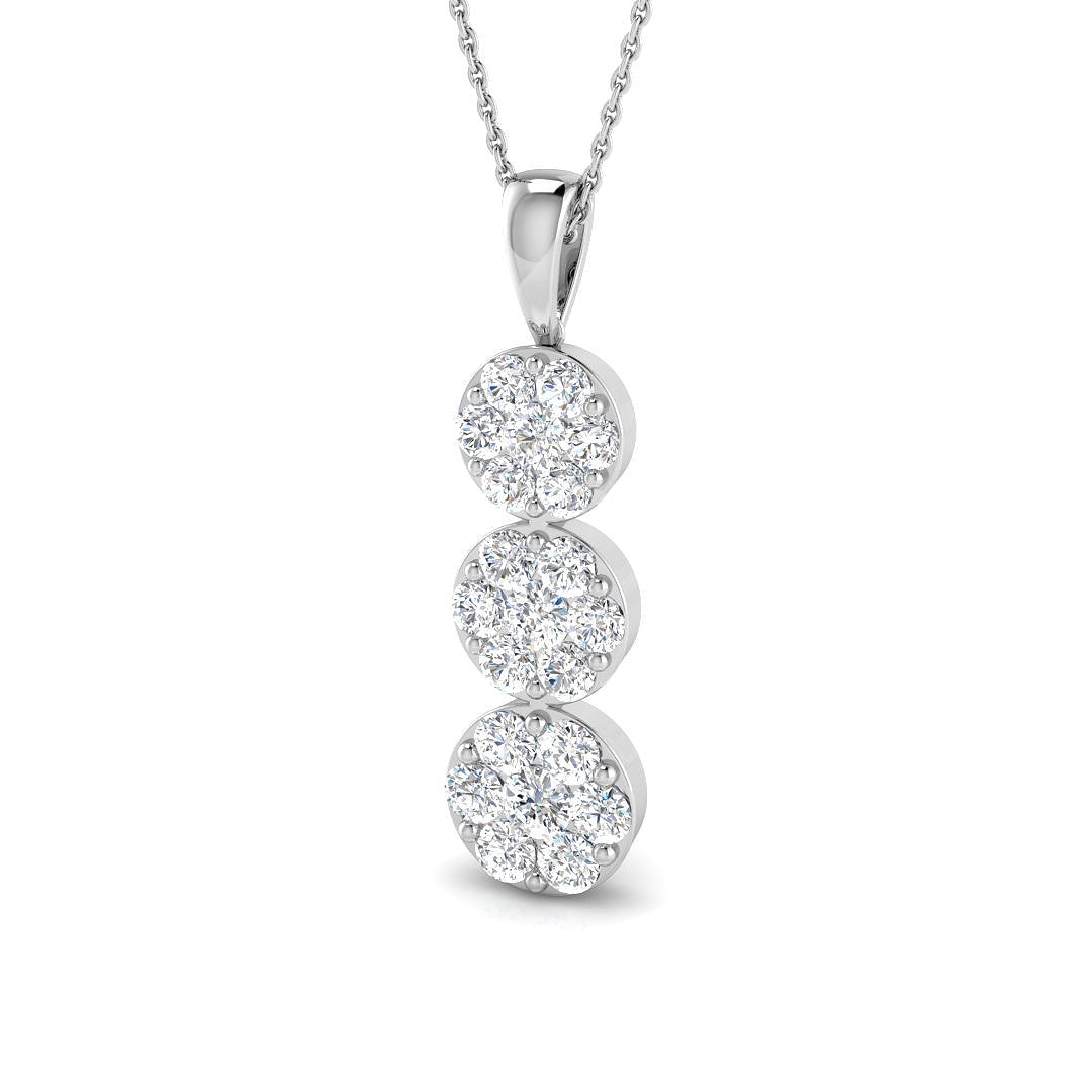 SP4503 — Pendant - 9k White Gold