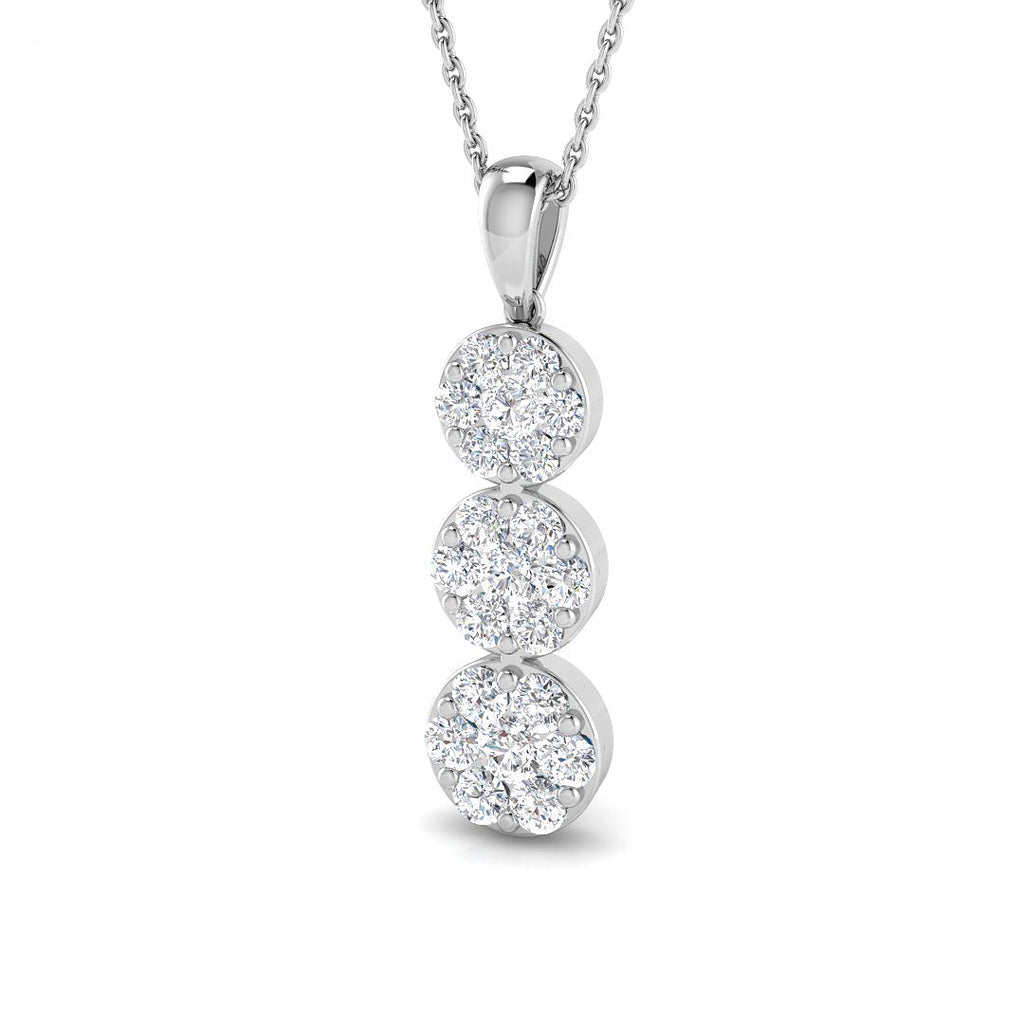 SP4505 — Pendant - 9k White Gold