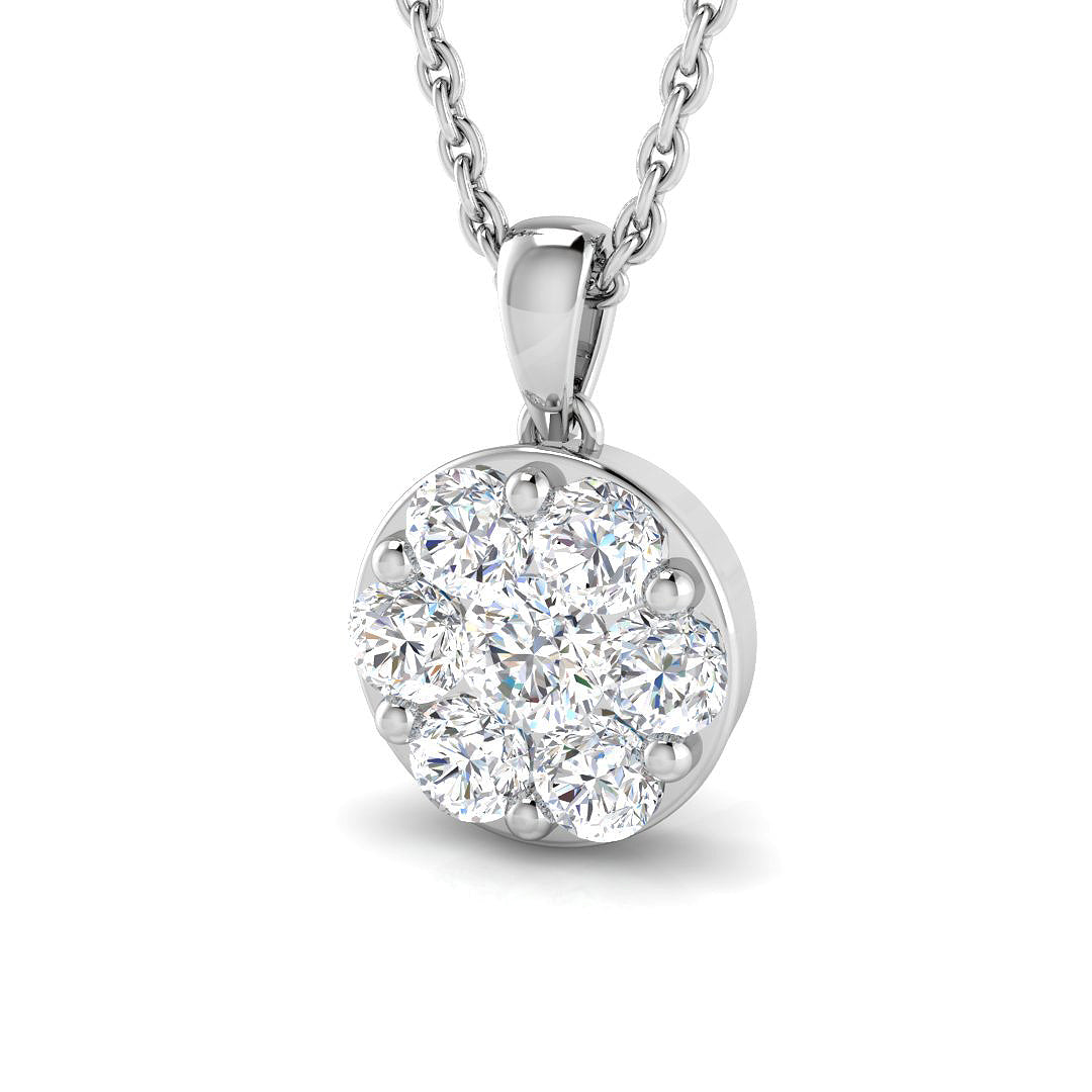 SP4506 — Pendant - 9k White Gold