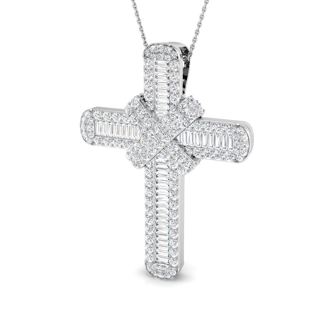 SP4515 — Cross - 9k White Gold
