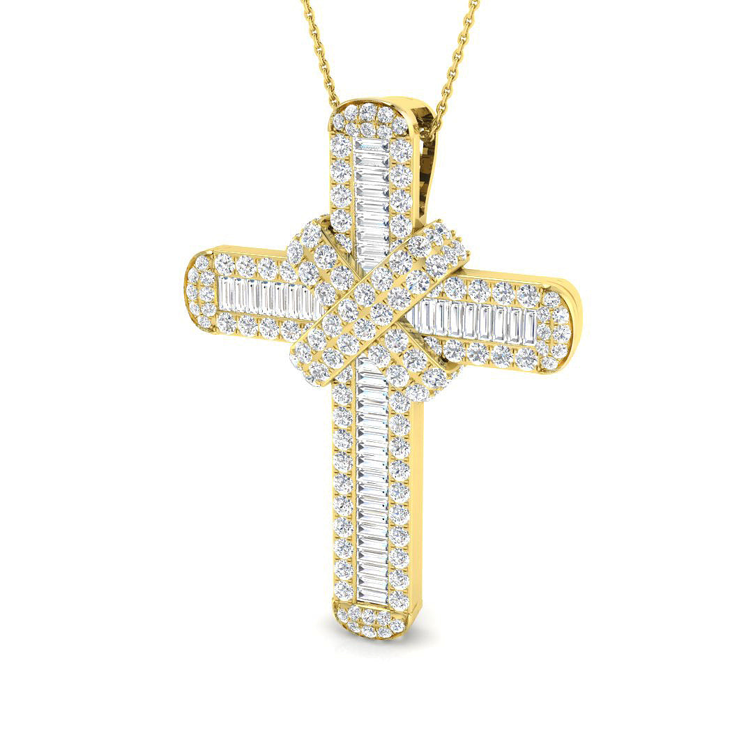 SP4515 — Cross - 9k Yellow Gold