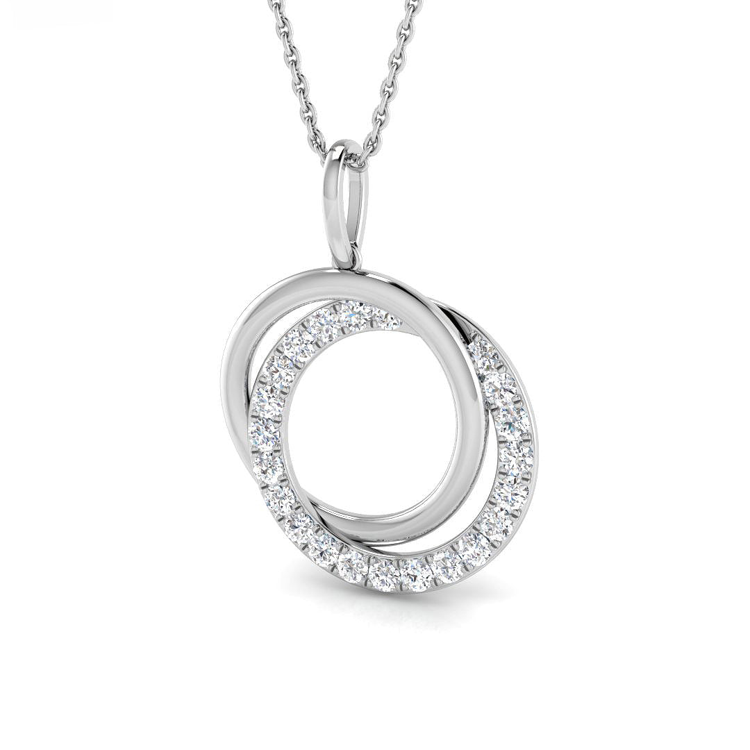 SP4535 — Pendant - 9k White Gold