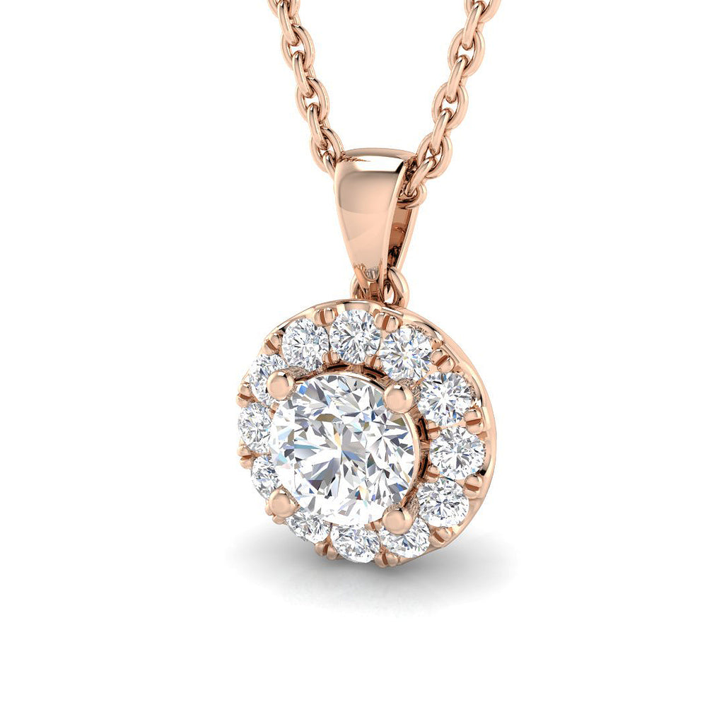 SP4545 — Pendant - 9k Rose Gold