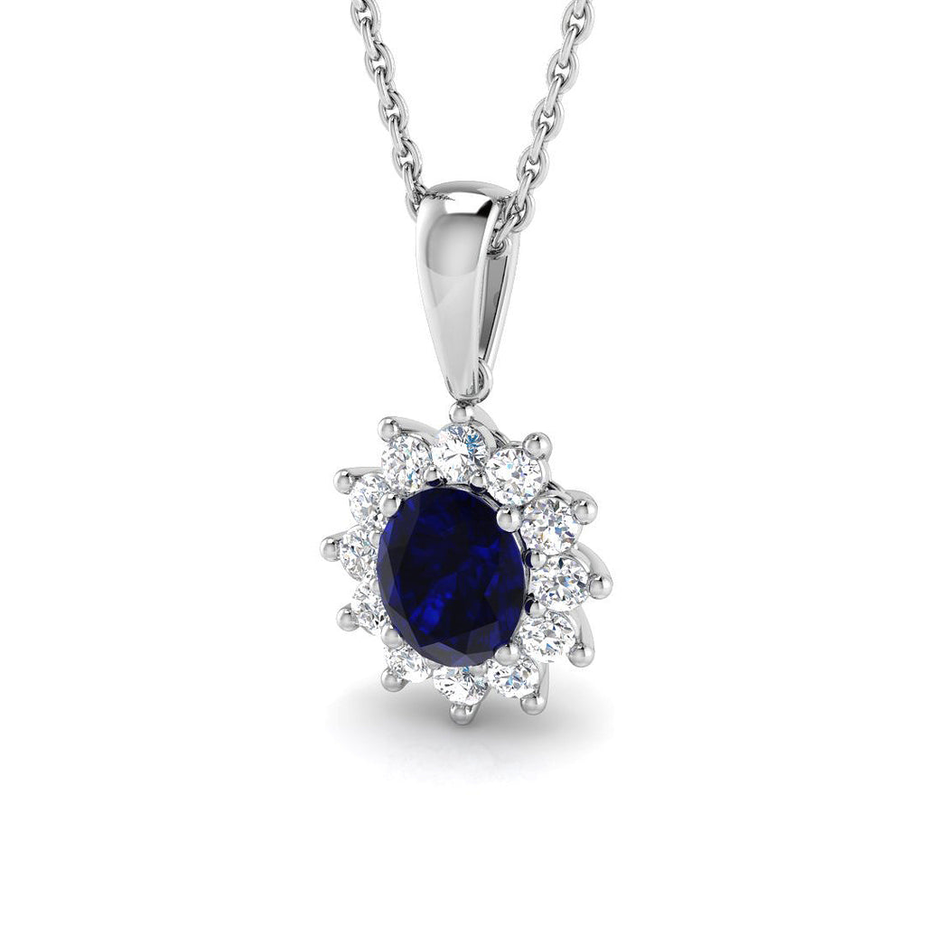 SP4564 — Pendant - 18 KT White Gold