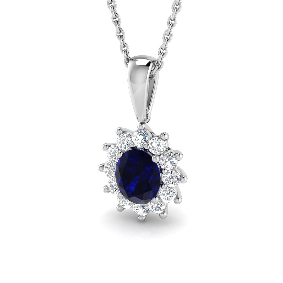 SP4564 — Pendant - 18 KT White Gold