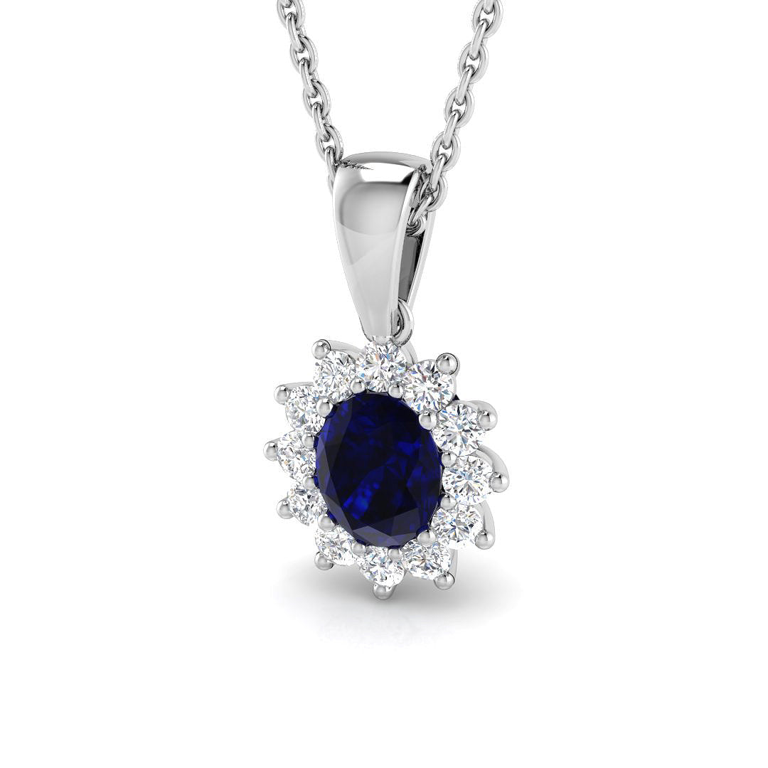 SP4567 — Pendant - 9k White Gold