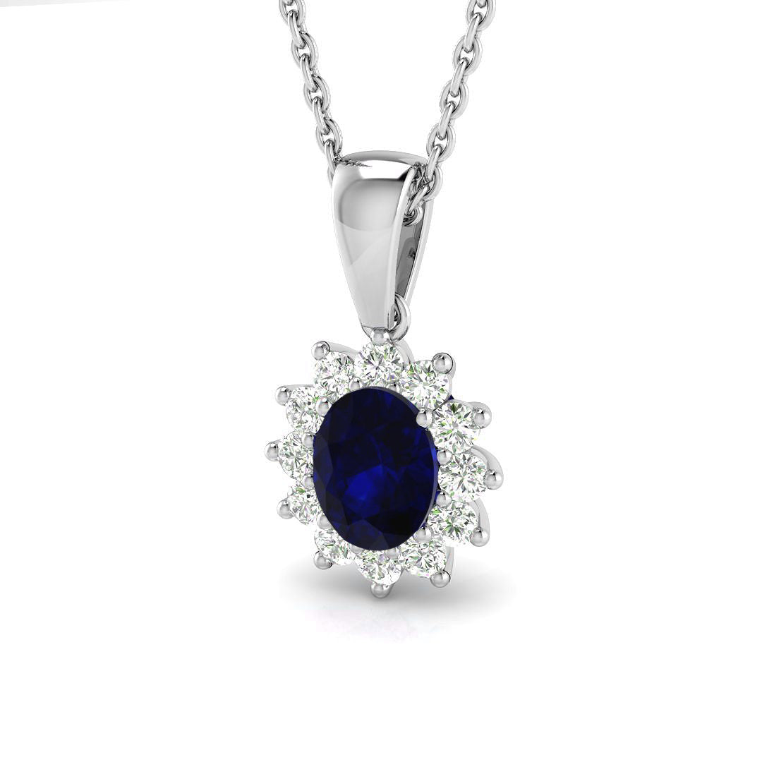 SP4567 — Pendant - 9k White Gold