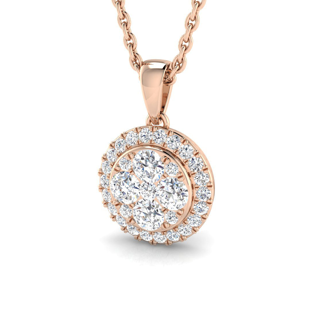 SP4568 — Pendant - 9k Rose Gold