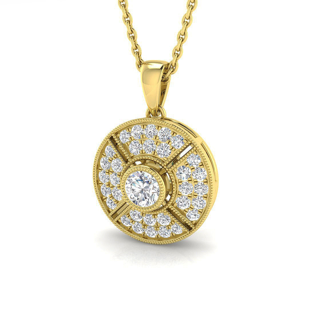 SP4575 — Pendant - 9k Yellow Gold