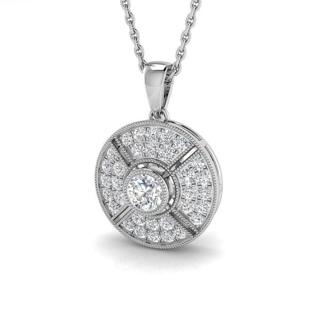 SP4575 — Pendant - 9k White Gold
