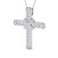 SP4606 — Cross - 9k White Gold