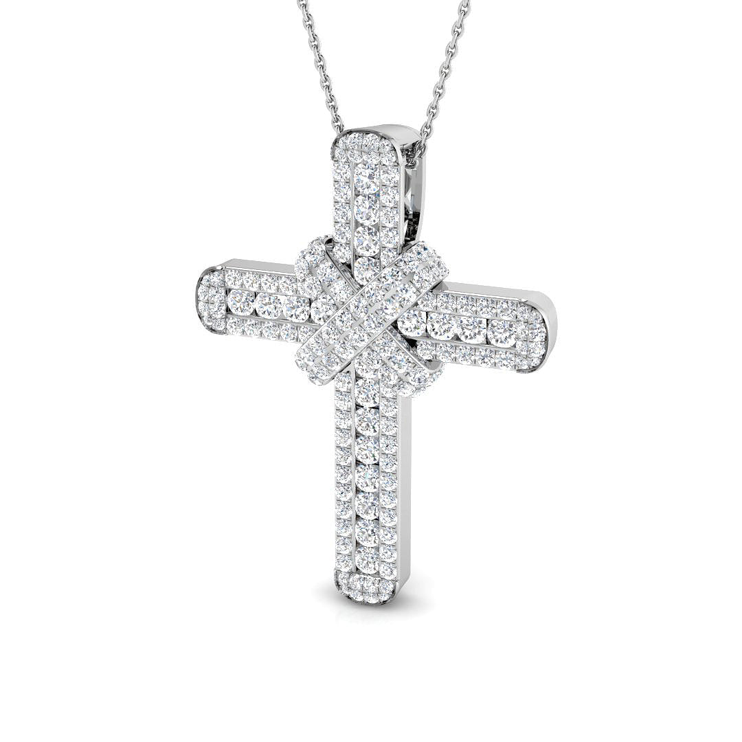 SP4609 — Cross - 18k White Gold