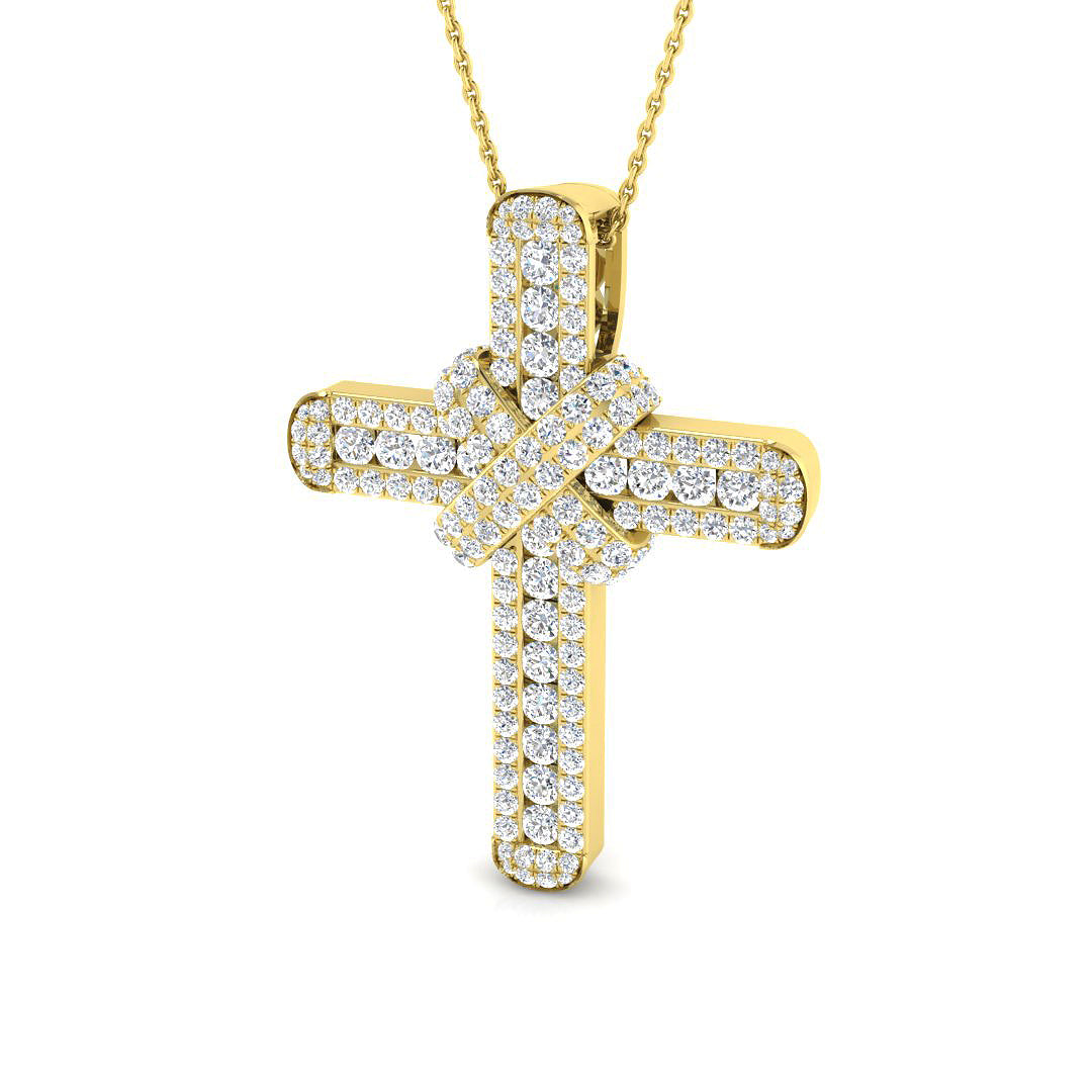 SP4609 — Cross - 9k Yellow Gold