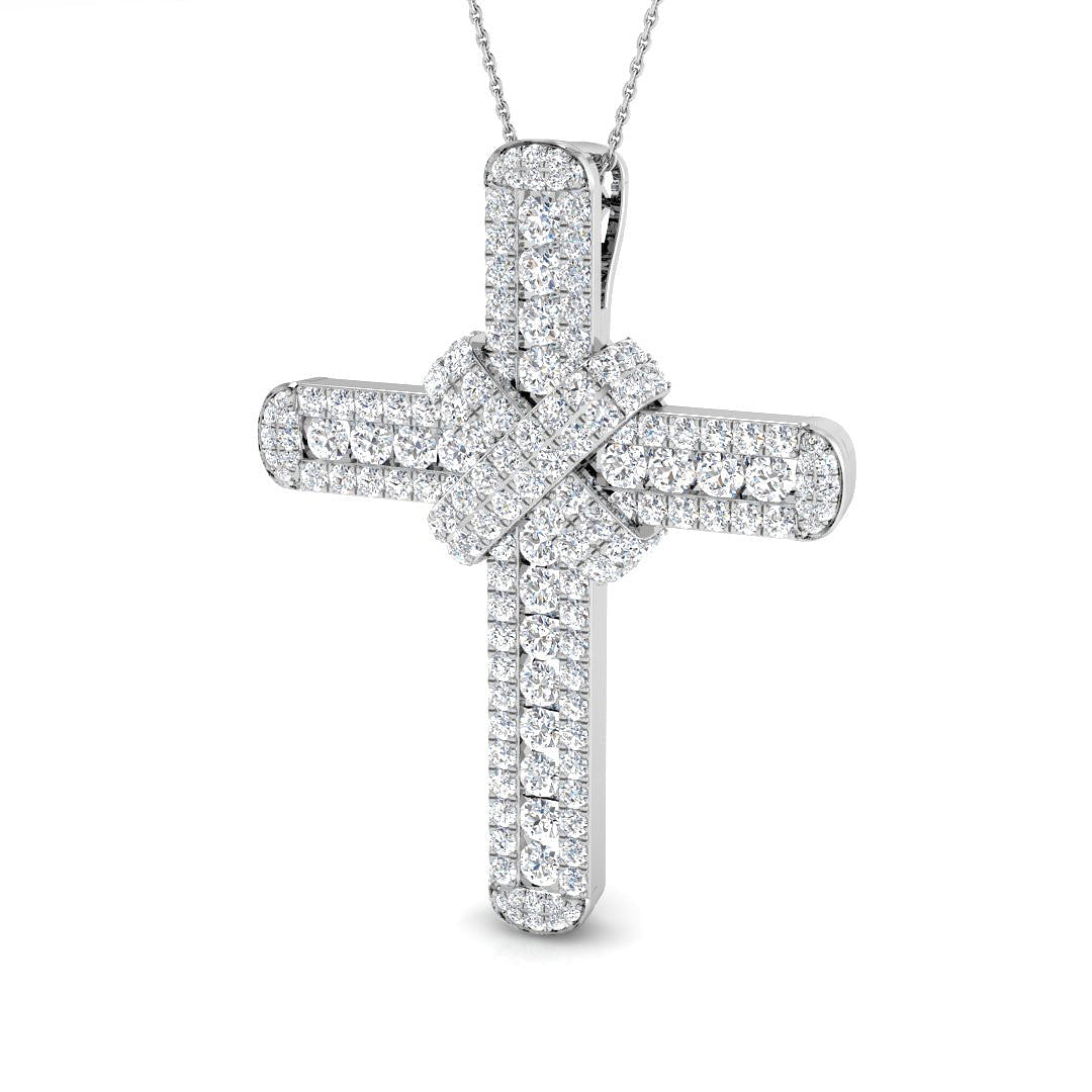 SP4612 — Cross - 9k White Gold