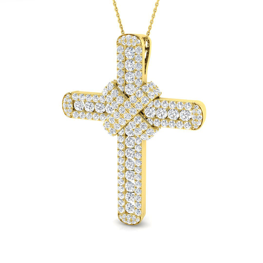 SP4612 — Cross - 9k Yellow Gold