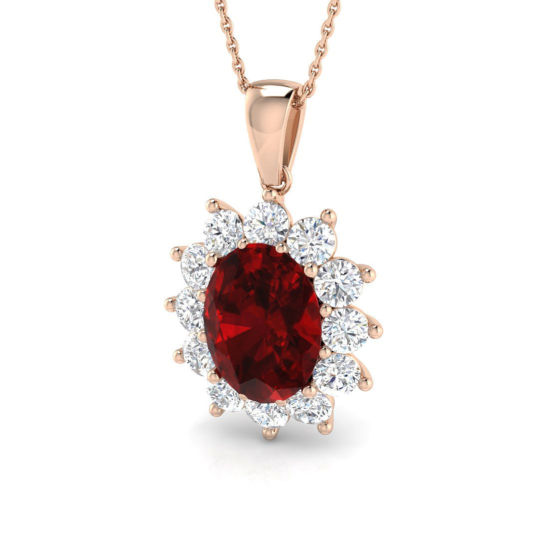SP4642 — Pendant - 9k Rose Gold