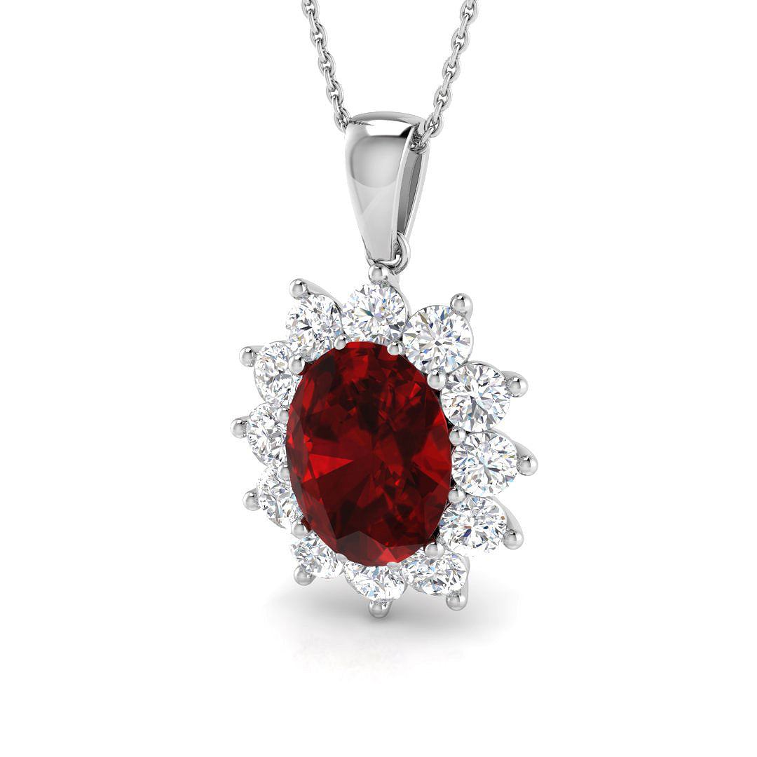 SP4642 — Pendant - 9k White Gold