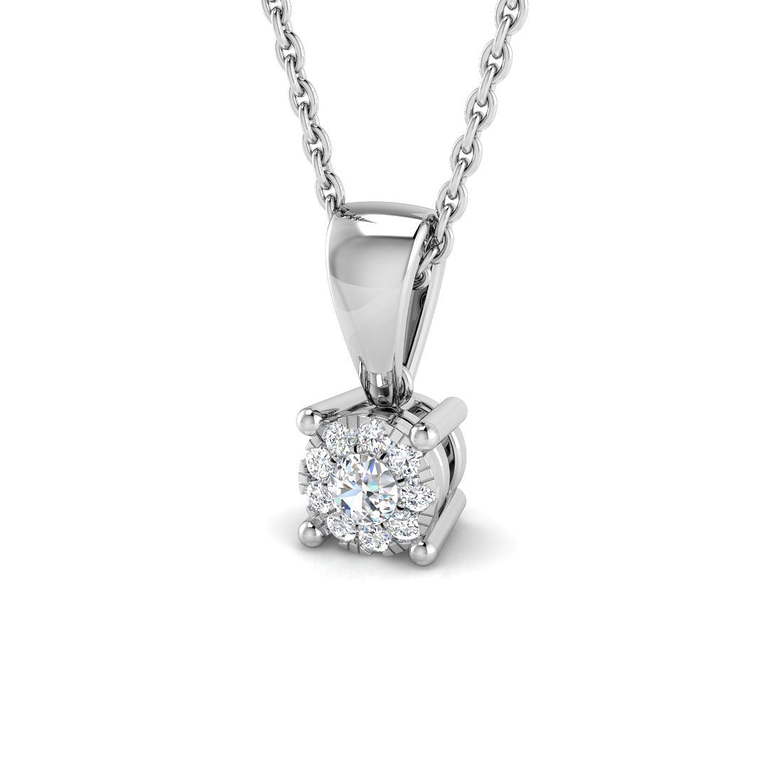SP4652 — Pendant - 9k White Gold