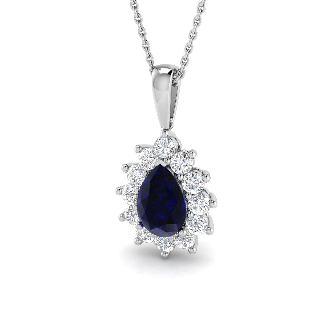 SP4707 — Pendant - 18k White Gold