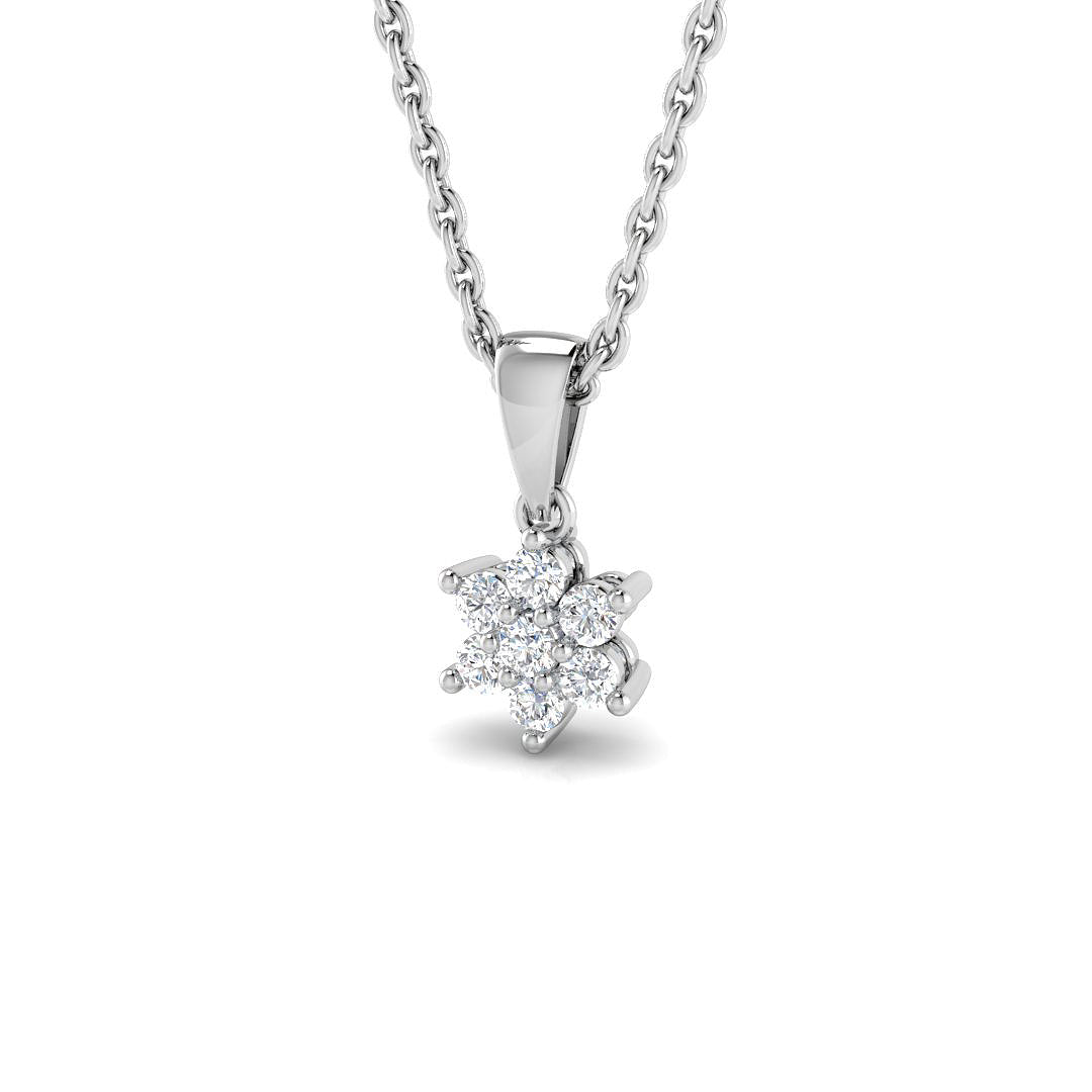 SP4711 — Pendant - 18k White Gold