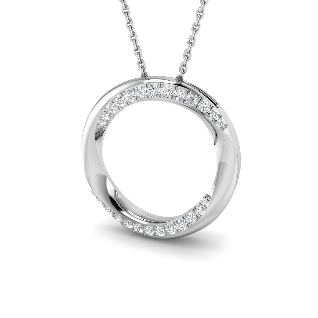 SP4719 — Pendant - 9k White Gold