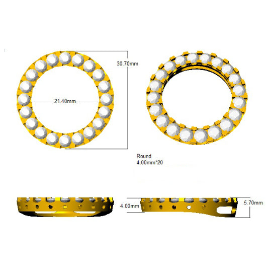 SP4725 — Pendant - 9k Yellow Gold detail