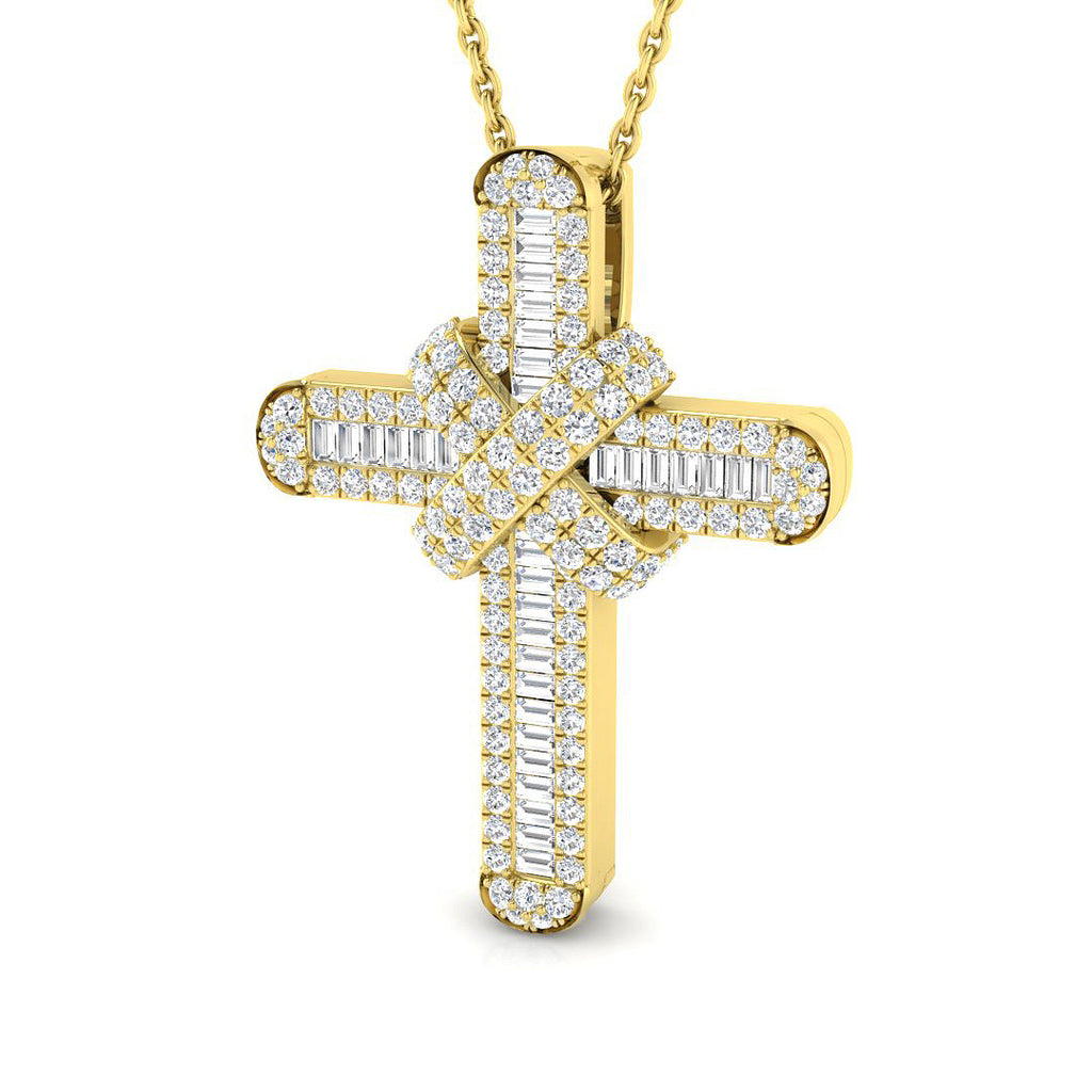 SP4732 — Cross - 9k Yellow Gold