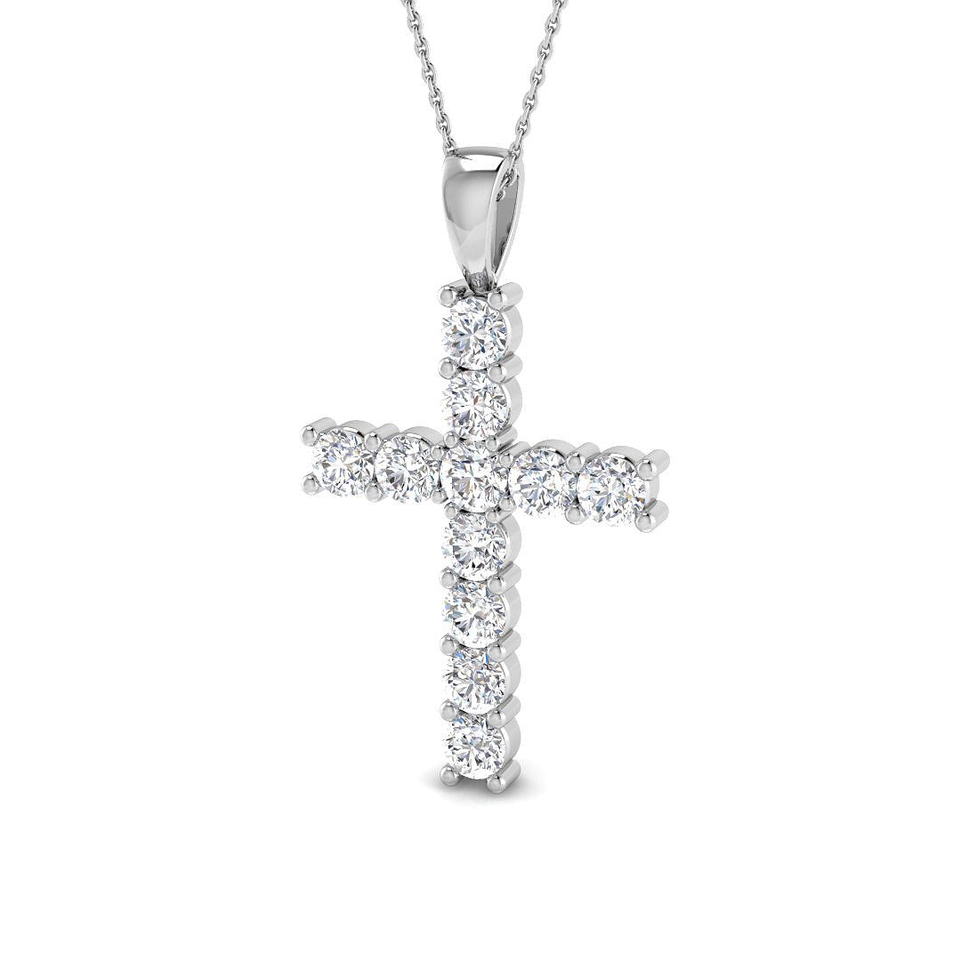 SP4741 — Cross - 18k White Gold