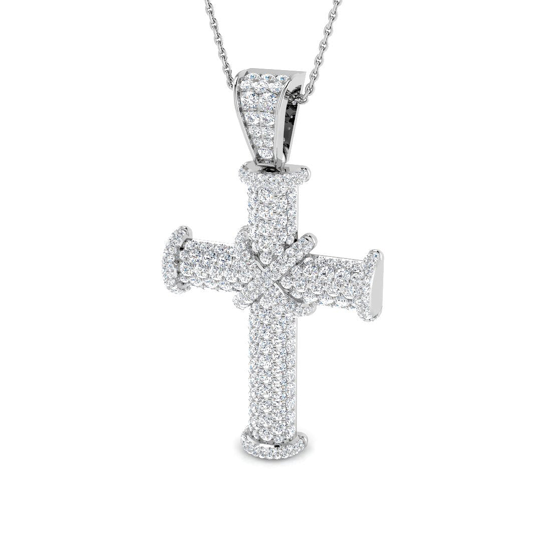 SP4742 — Cross - 18k White Gold