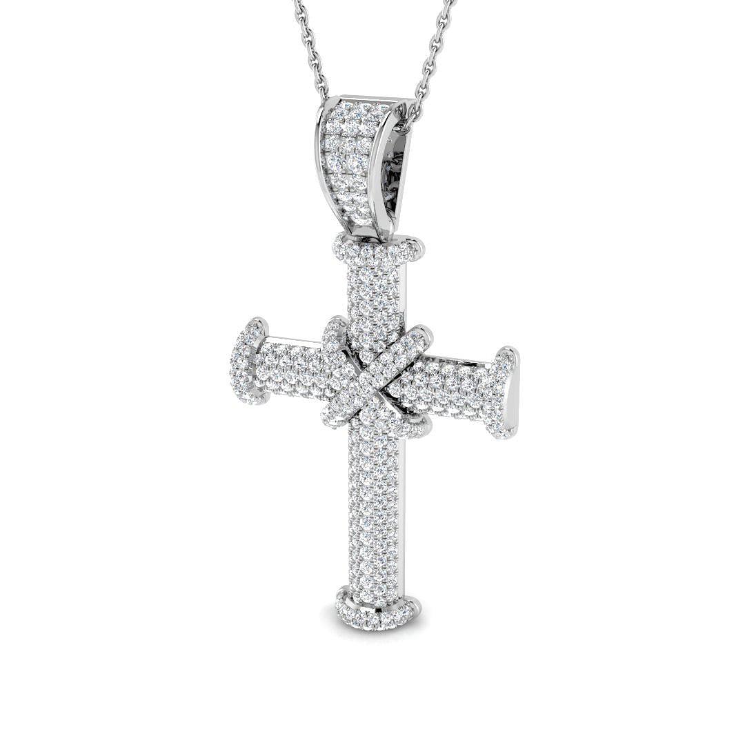 SP4743 — Cross - 18k White Gold