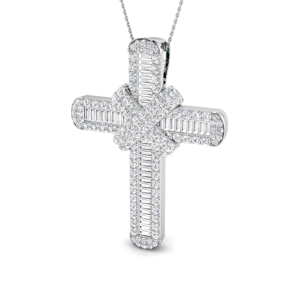 SP4746 — Cross - 9k White Gold