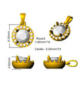 SP4750 — Pendant - 9k Yellow Gold detail