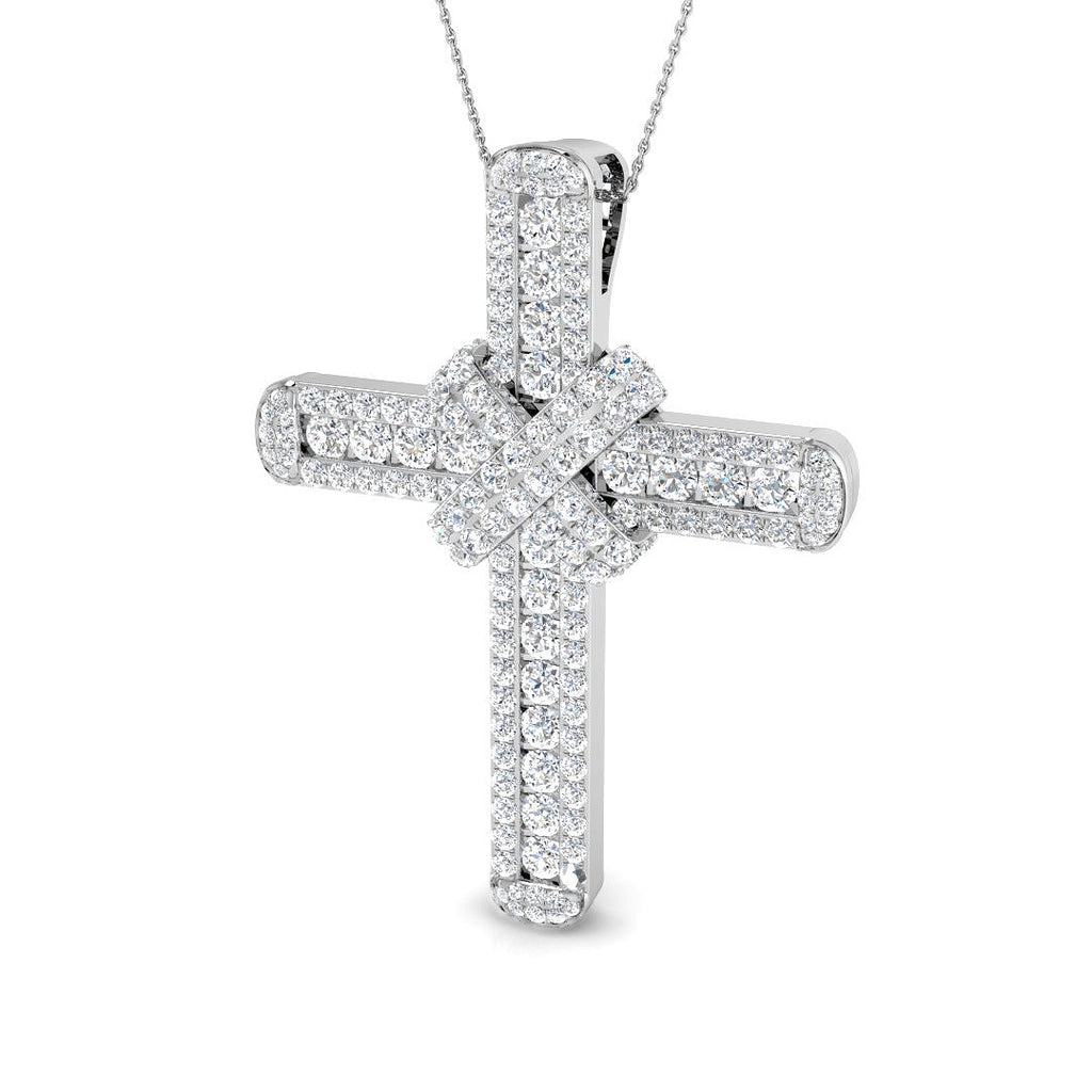 SP4752 — Cross - 9k White Gold