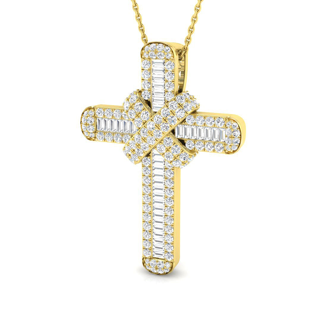 SP4763 — Cross - 9k Yellow Gold